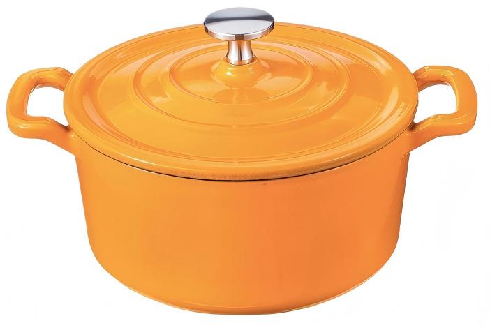 Cast Iron Round Saucepot with Lid – 18 cm (7.1 in) · 1.9 L (2.0 qt)