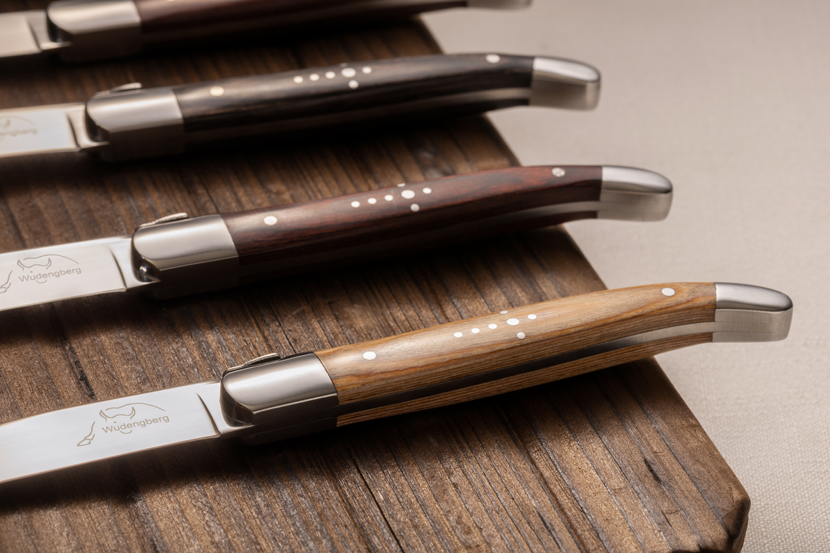 Wooden-handled Steak Knife