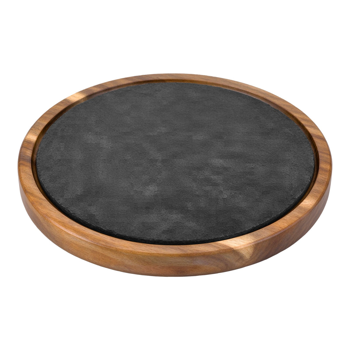 Wood Tray – Round, 3 Sizes Ø350×8mm