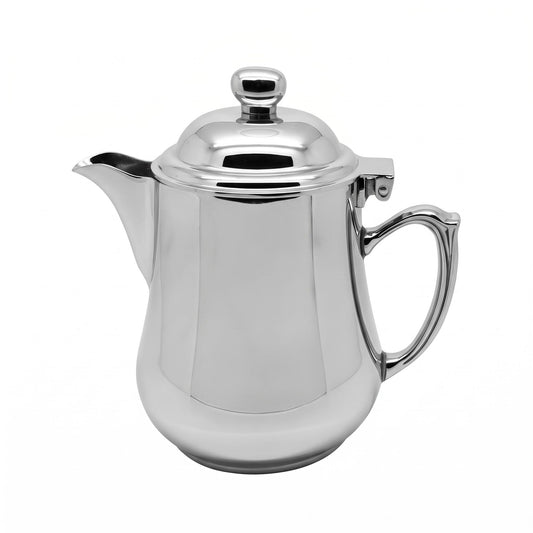 Ovalite Creamer & Water Jug — 304 stainless steel, mirror polished, W115 × 118 mm, 0.25 L
