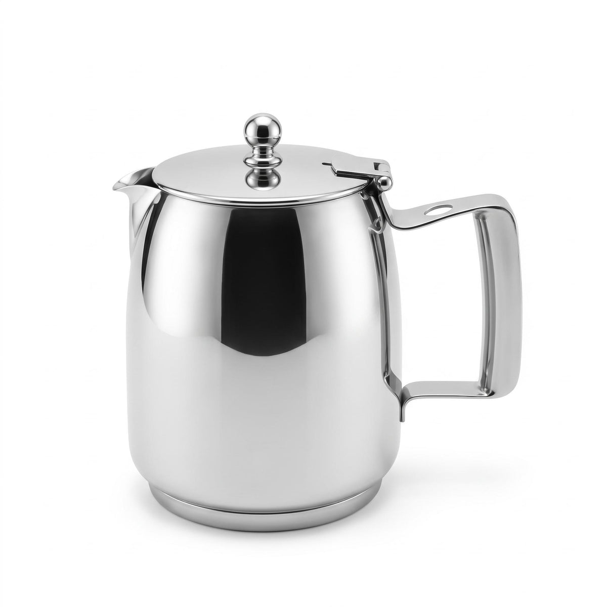 Hi-Lite Covered Server — 304 stainless steel, mirror polished, W135 × 130 mm, 0.6 L