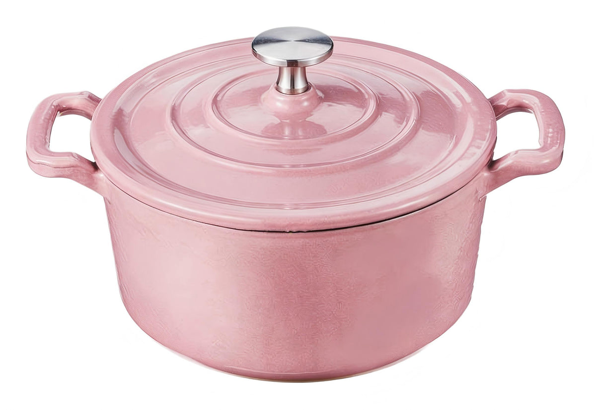 Wudengberg Cast Iron Round Saucepot with Lid – 18 cm (7.1 in) · 1.9 L (2.0 qt)